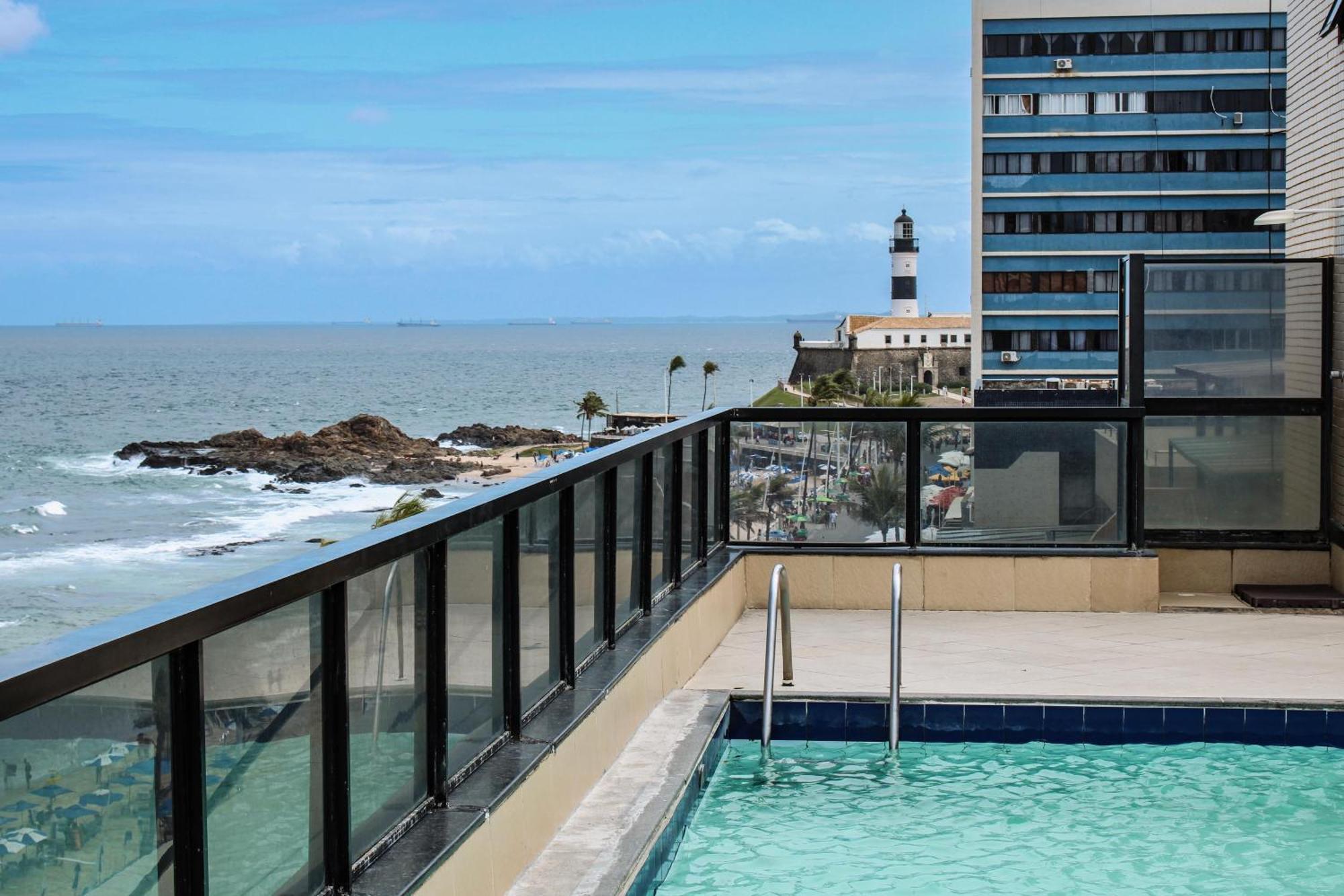Apartamento Farol Barra Flat Salvador Exteriör bild