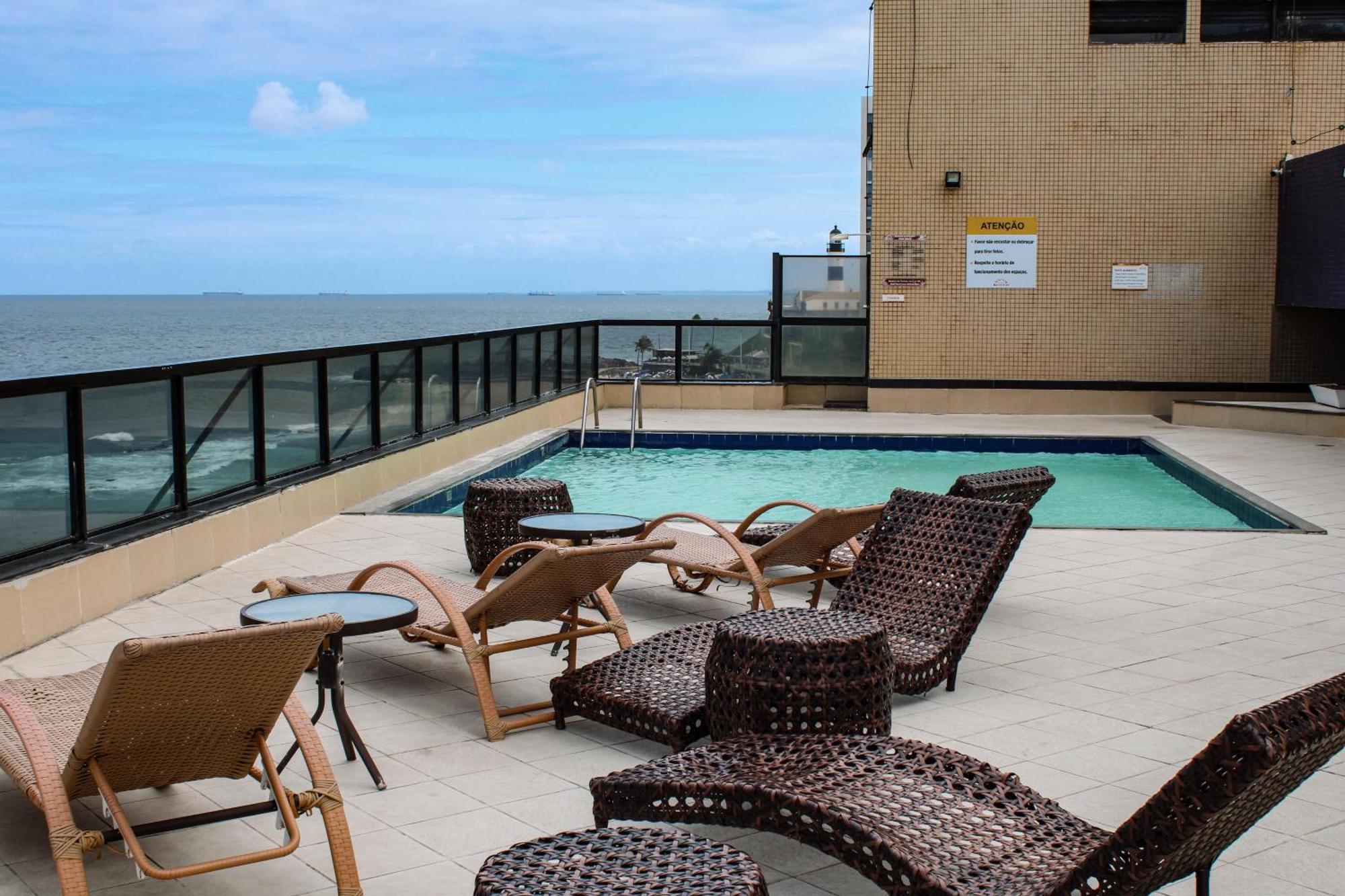 Apartamento Farol Barra Flat Salvador Exteriör bild